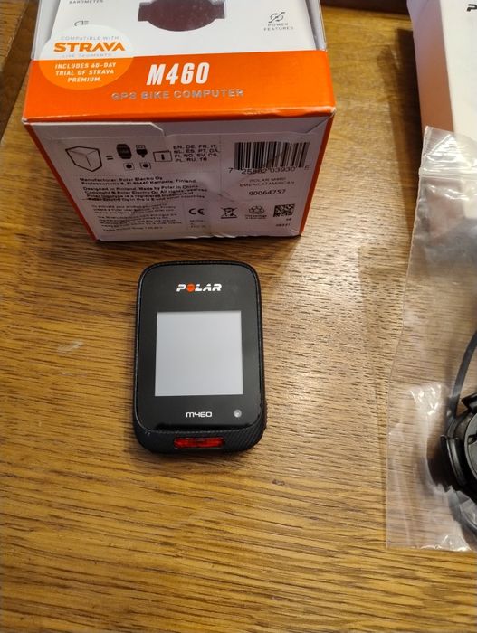Licznik komputer rowerowy Polar M460 + 2 uchwyty