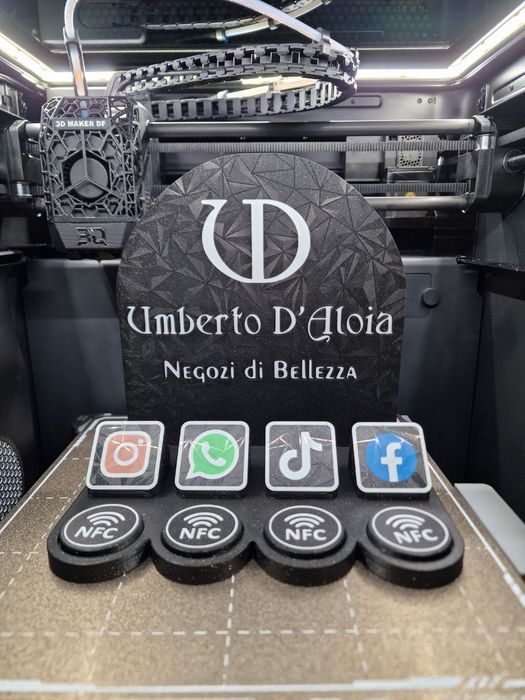 Placas NFC Personalizadas para Negócios | Redes Sociais, Wi-Fi e Pagamentos