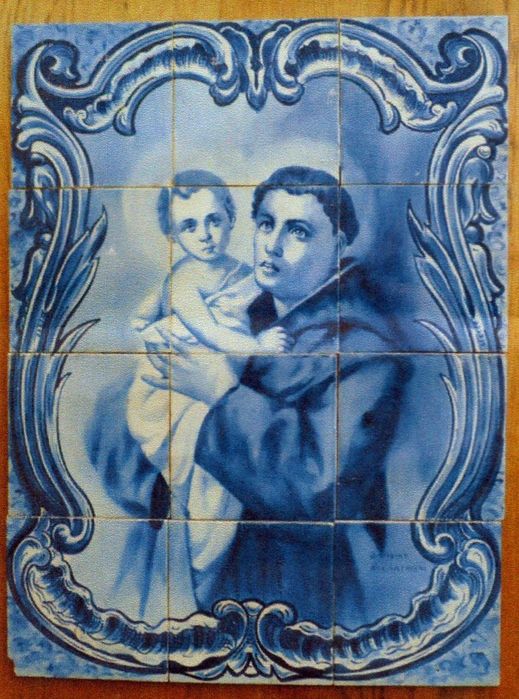 4 Azulejos antigos ( Painel )