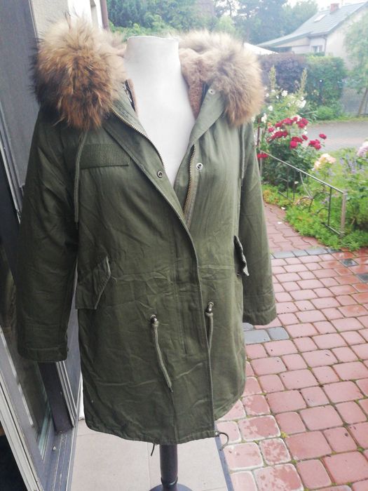 Kurtka parka zimowa L
