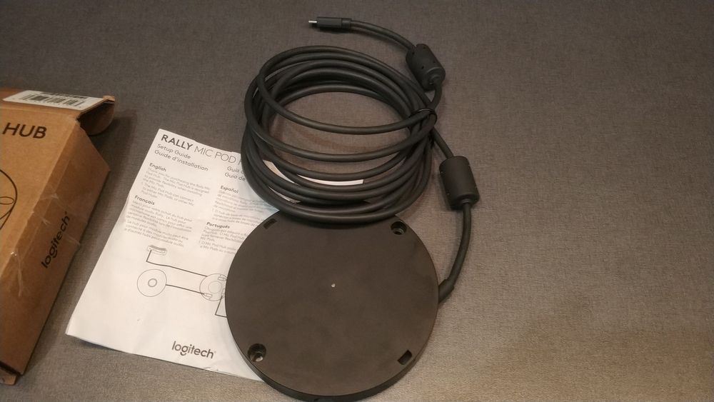 Logitech Rally Mic Pod Hub