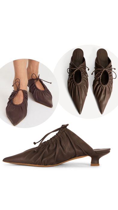 Шкіряні мюлі Masey від бренду By Malene Birger Розмір 40