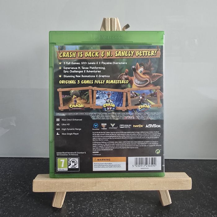 Crash N'Sane Trylogia xbox one