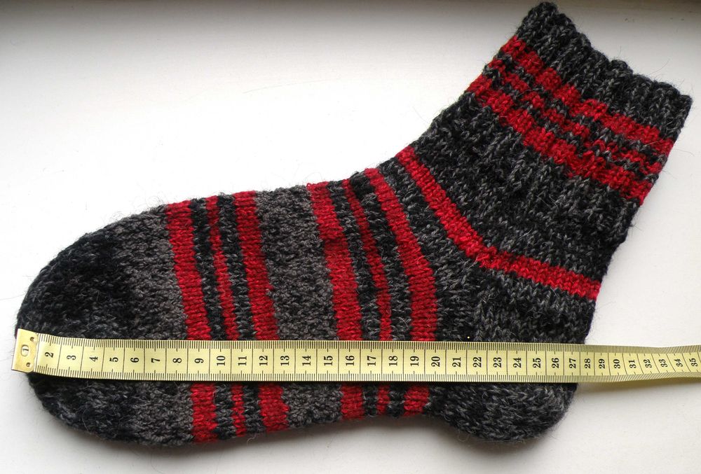 Носки вязаные, мужские