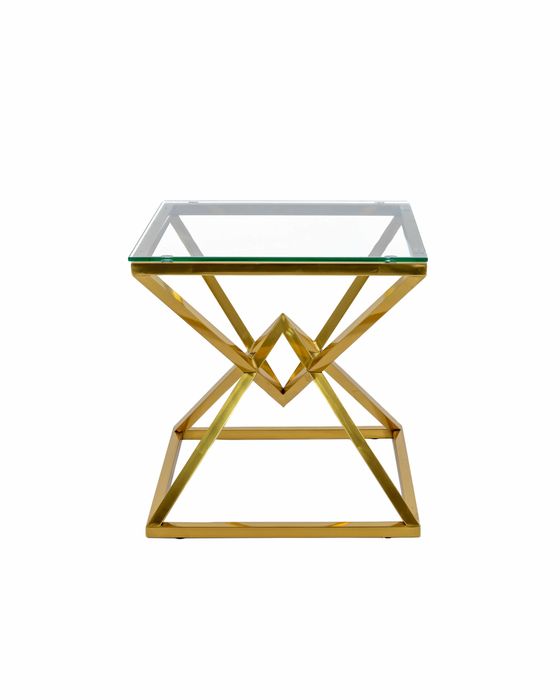 Stolik Boczny Glamour Kryształ