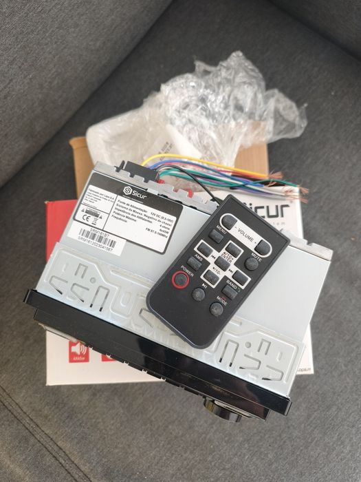 Autoradio Sicur SCM161BT novo em caixa