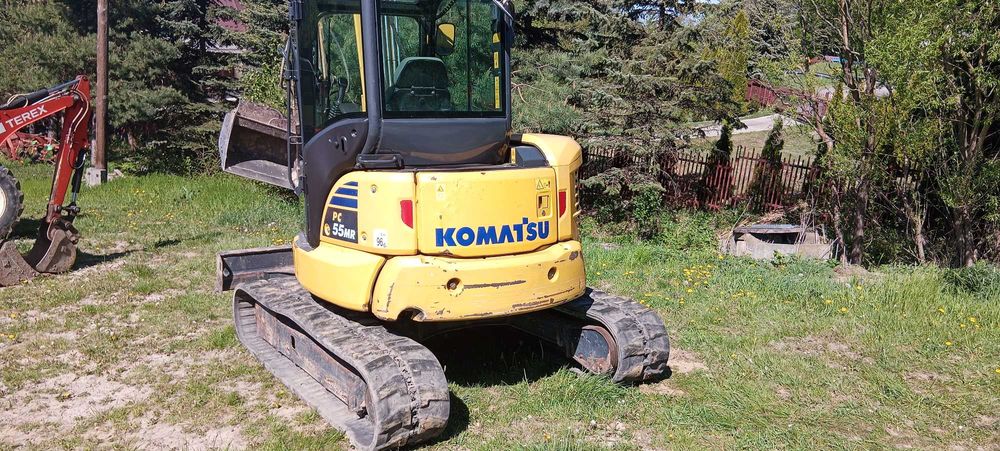 Minikoparka Komatsu PC55, rok 2019
