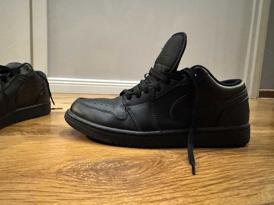 AIR JORDAN 1 LOW all black r 44