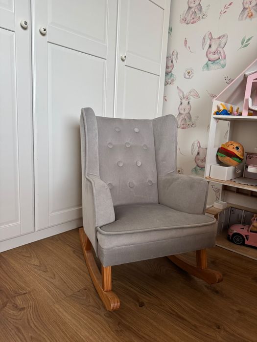 Fotel bujany dziecięcy ZARA HOME stan idealny