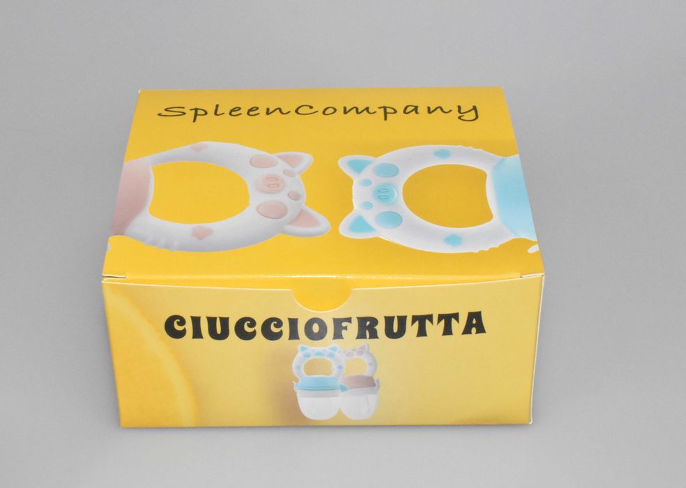 Silikonowy Gryzak Do Podawania Owoców i Warzyw 4m+