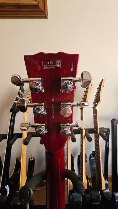 Harley Benton DC Custon + Capa protetora