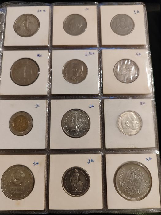 Vendo várias moeda de coleção e vários países.