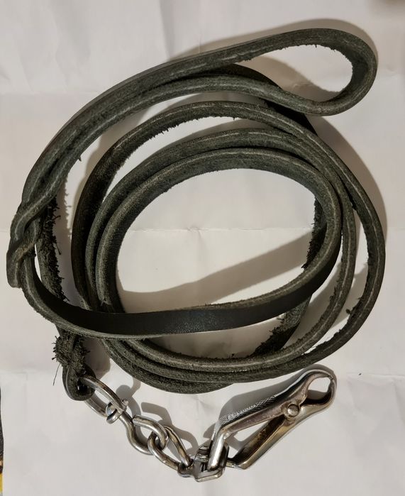 Поводки- ринговки из натуральной кожи