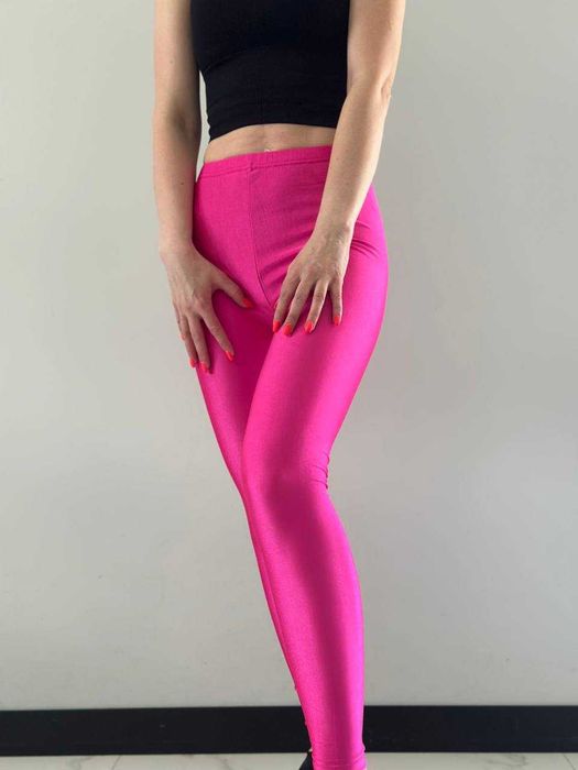 Лосіни блискучі, блискучі тонкі лосіни, легенси із 90-тих