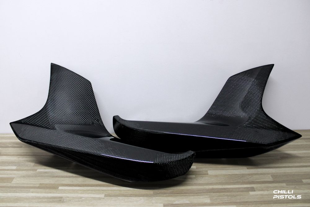 Flapsy / Dokładki z włókna węglowego – BMW M5 F90 | CARBON | Handmade