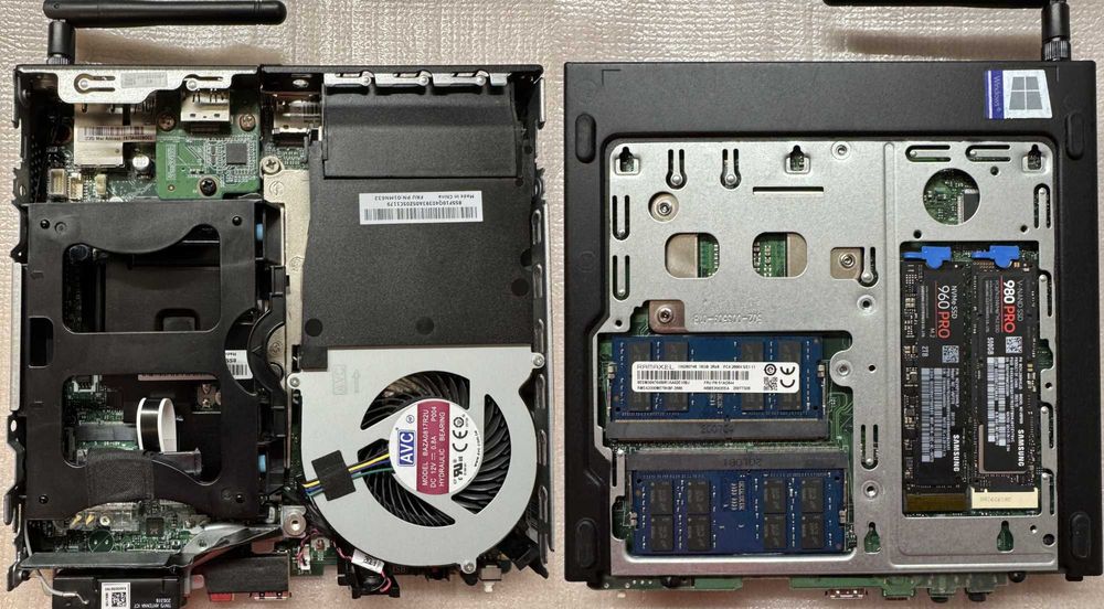 Lenovo ThinkCentre M920x Tiny |i9-9900T|32 GB|500 GB NvMe i 2TB NvMe