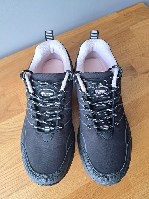 Buty damskie dziewczęce trekkingowe softshell American Club rozmiar 36