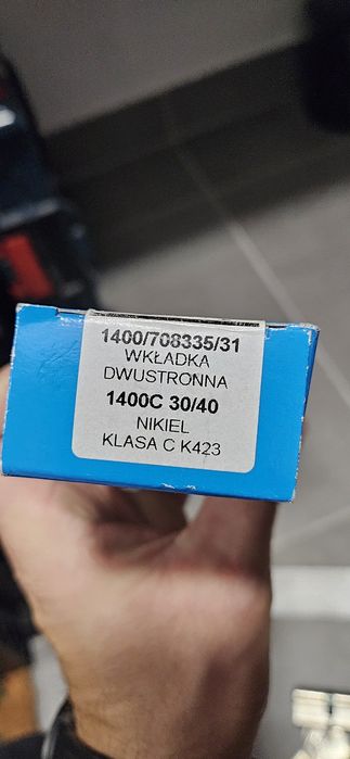 Wkładka dwustronna WILKA 1400C 30/40 nikiel, klasa C K423