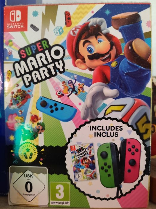 Pack Super Mário Party ( inclui Joy cons + jogo )