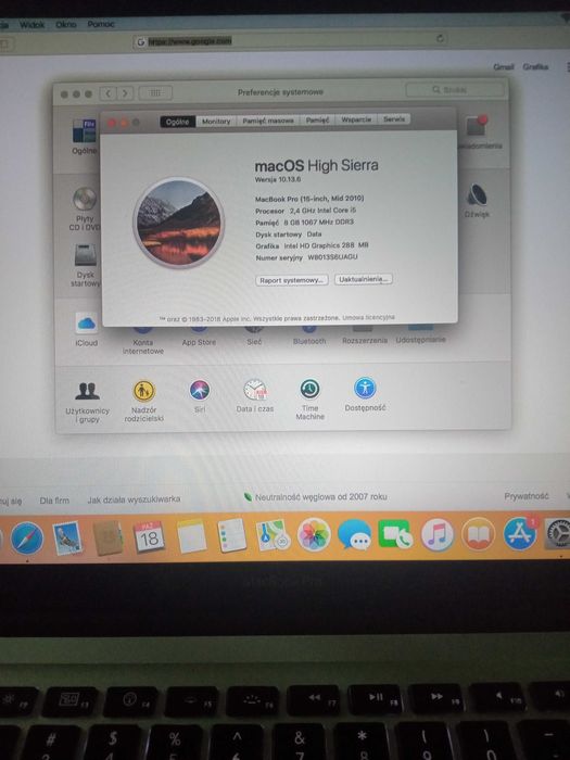 Macbook Pro 15 A1286