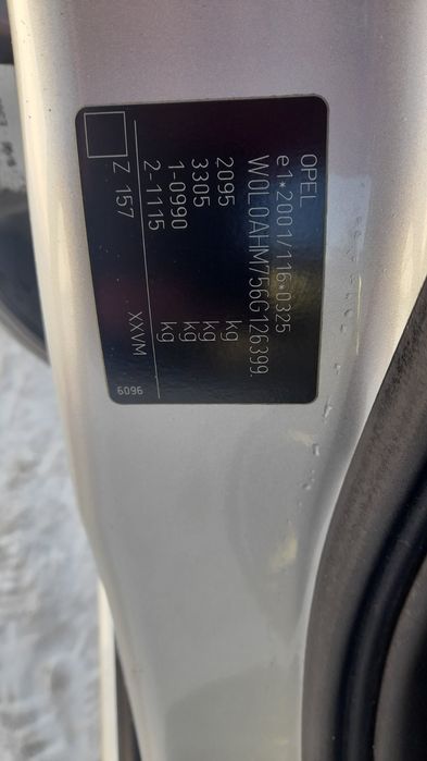 Свежепригнан Opel Zafira B 2006 Газ/бензин