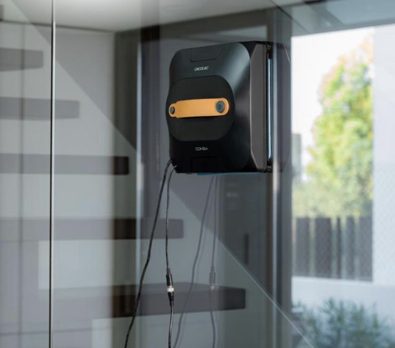 Robô limpa-vidros 3 em 1 - Cecotec Conga Windroid 1390 Double Spray Connected