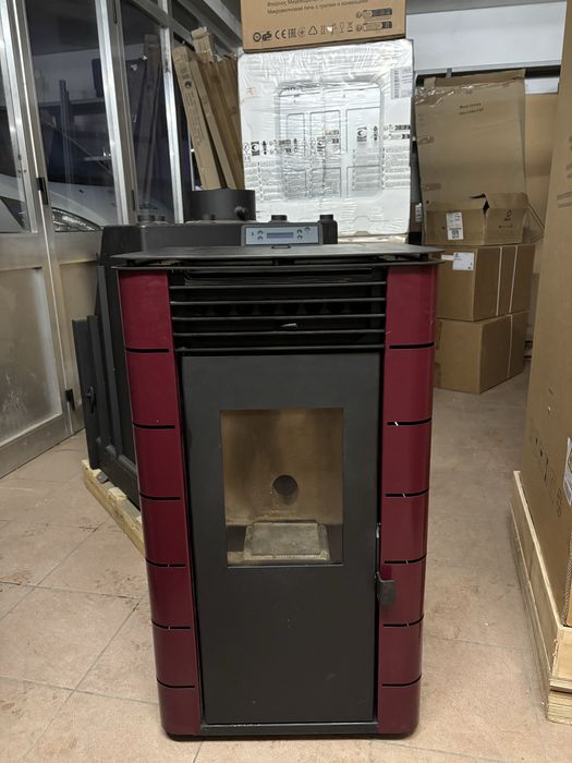 Salamandra a pellets