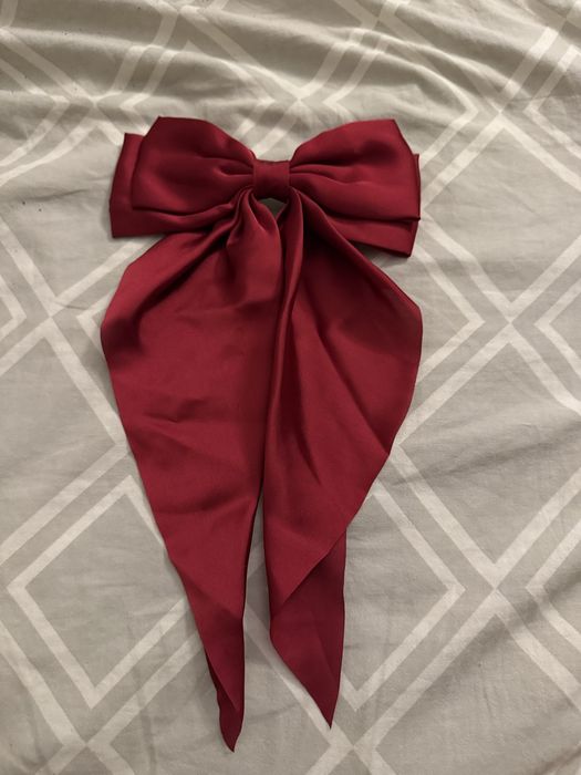 Duża ozdobna kokarda do włosów