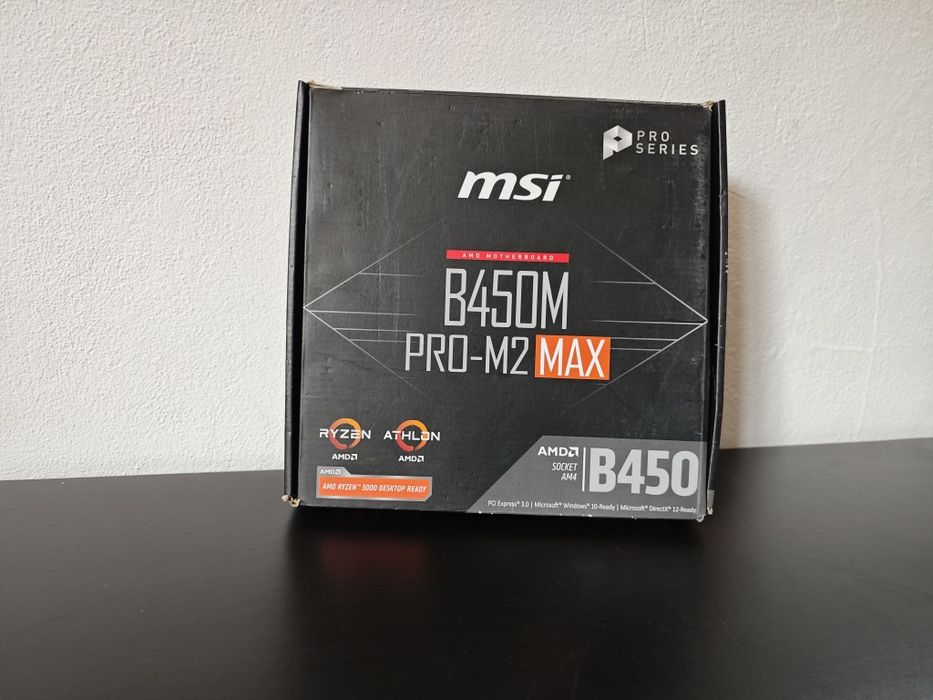 Motherboard MSI B450M PRO-M2 Max (Para Peças)