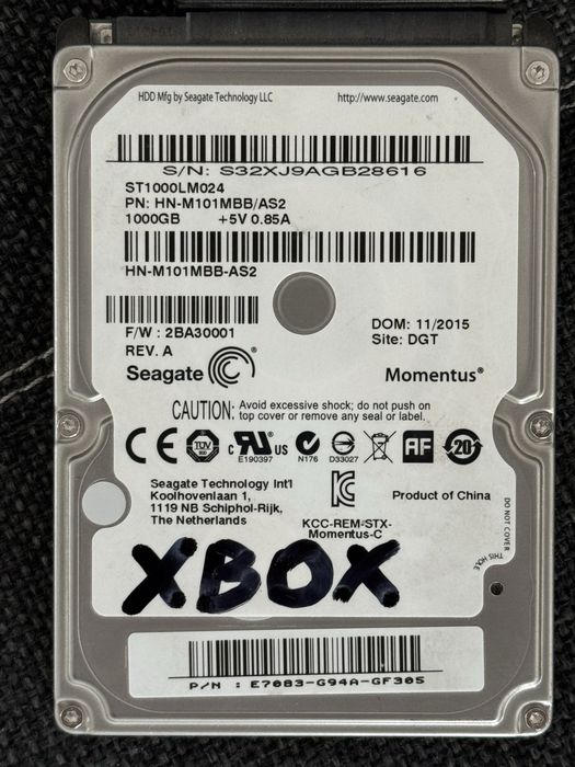 Dysk zewnetrzny 1Tb - używany do XBOX ONE