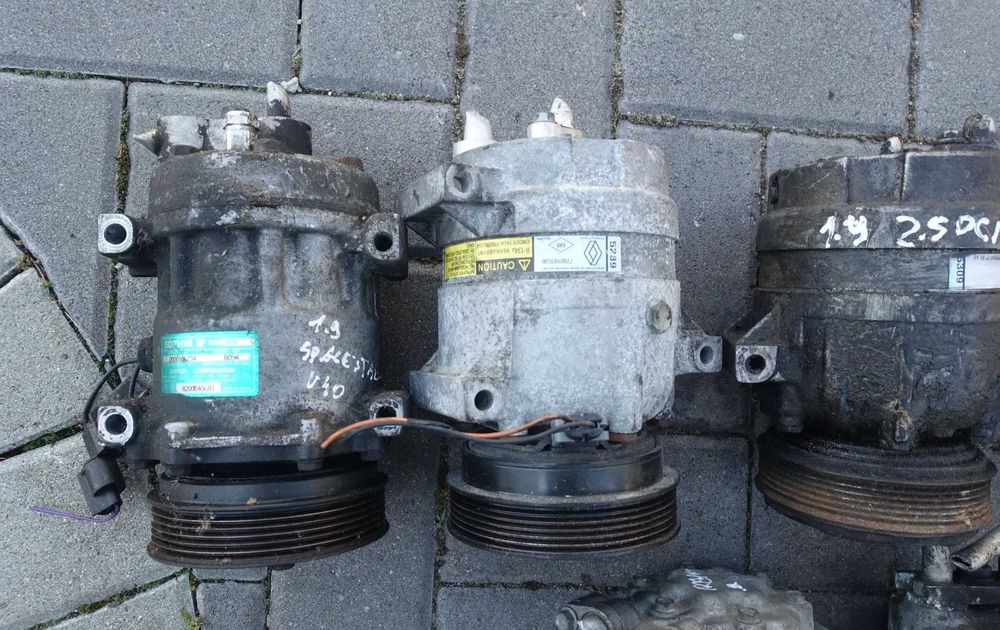 Компресор кондиціонера рено Сценік 2/3 Меган 2/3 Кенго 1/2/3 Лагуна 2/3 Кліо Трафік 2/3 Перевірені на авто та з гарантією Компрессор кондиционера рено