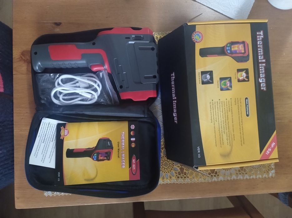 Kamera termowizyjna pirometr miernik na podczerwień NF-521 320x240