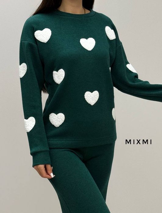 Жіночий костюм Ангора з сердечками