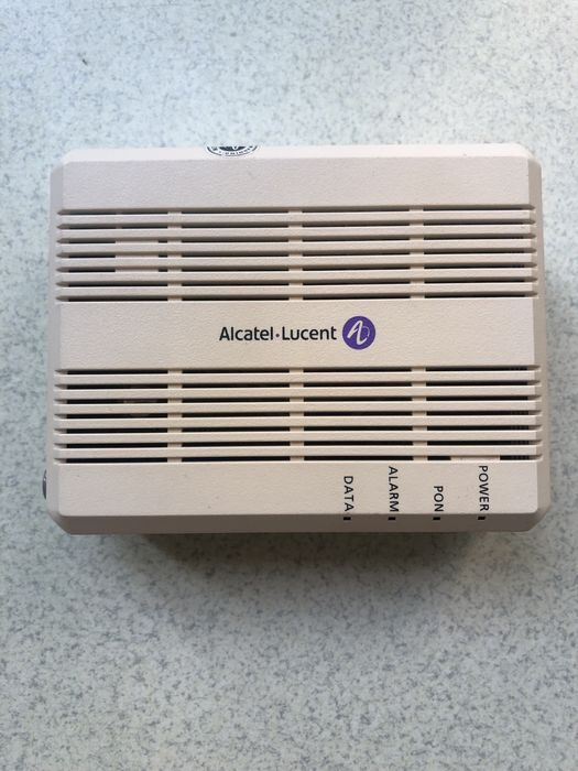 Терминал GPON ONU Alcatel, переходник оптоволокно-роутер,