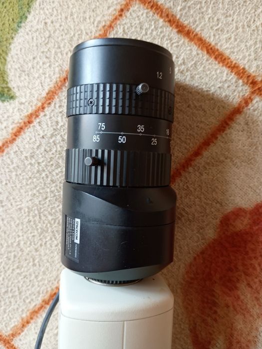 Об’єктив Spacecom HZ8585DC 8.5–85mm f1.6 C-mount (10x zoom, auto iris)