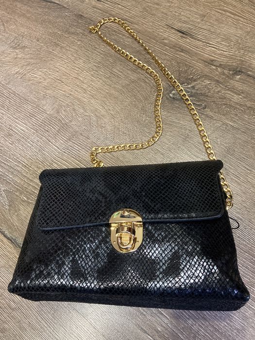 Сумка клатч крос-боди-100%кожа