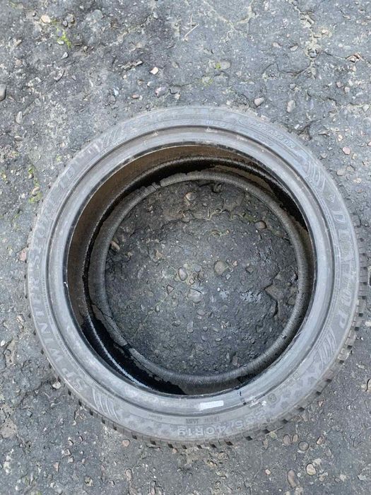 Шинa 1шт 255/40 R19 Dunlop 2023p зима 7,2мм