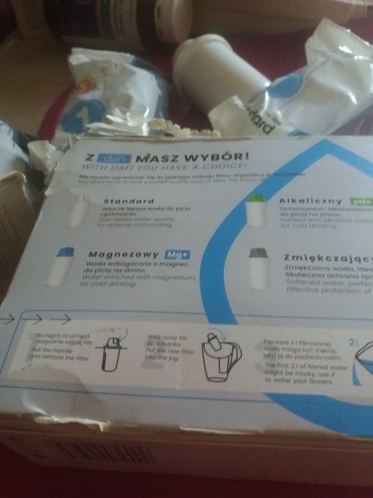 Filtry do wody  3 sztuki plus 1 gratis