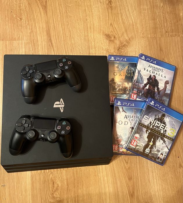 PS4 Pro 2 pady Gry