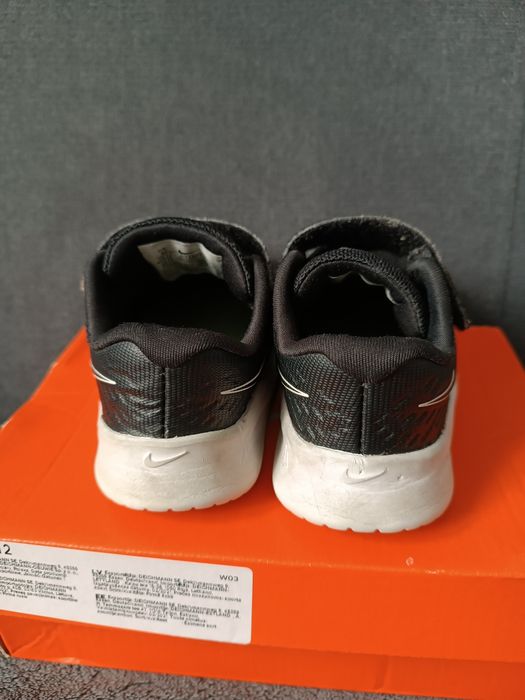 Buty Nike star runner 2 czarno białe 22 wiosna