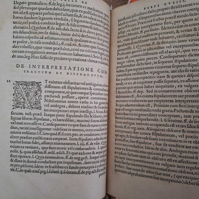 1.ª Edição MUITO RARA do Séc. XVI sobre Direito. 1567.