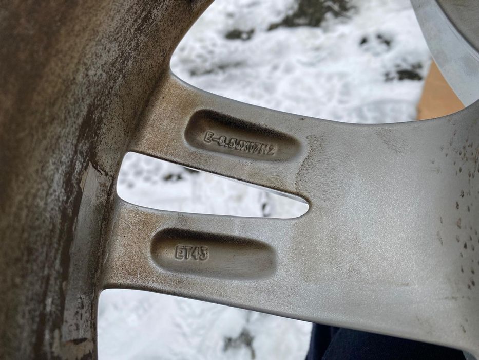 17" Audi oryginal 5x112 6,5j et43 A3 A4 A6 Q3  idealny Stan /VW Skoda