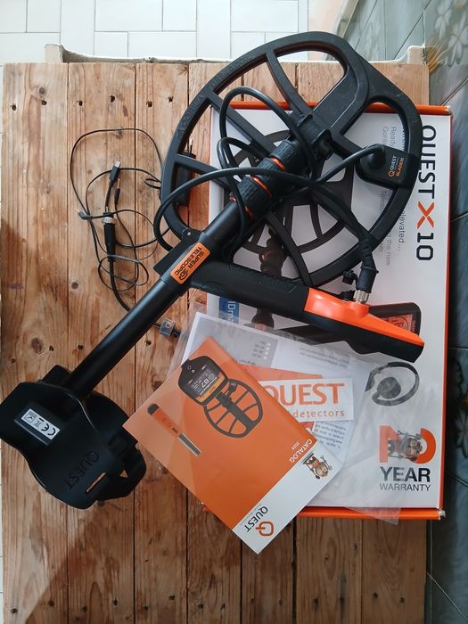 Detector de metais Quest X10 IDmaxX