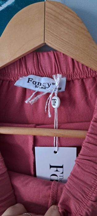 Spódnico-spodenki różowe high waist Fancy S-M