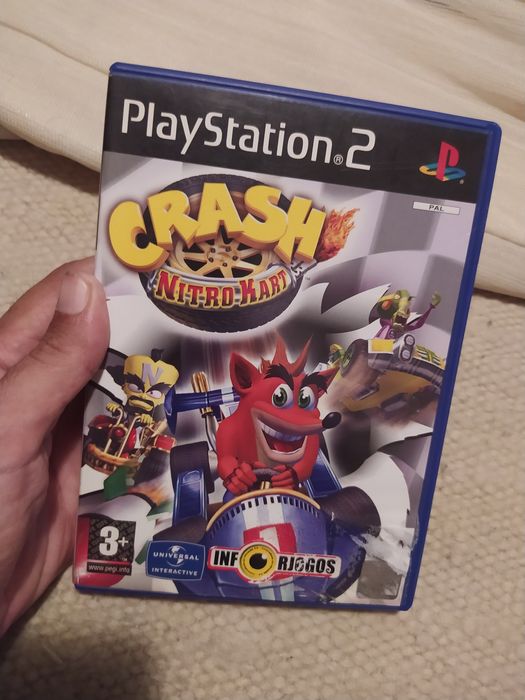 Crash Bandicoot nitro kart black label PlayStation 2 -oferta portes de envio