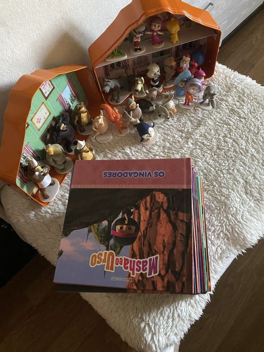 Macha e o urso coleçao completa original