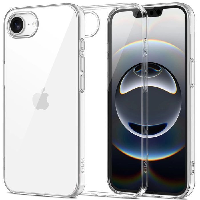 Etui Tech-Protect FlexAir na iPhone 16e - przezroczyste