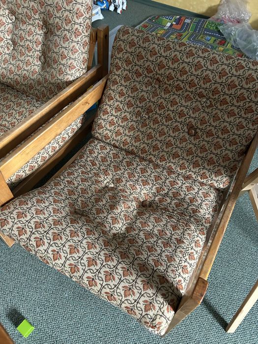 Zestaw dwa fotele i stół