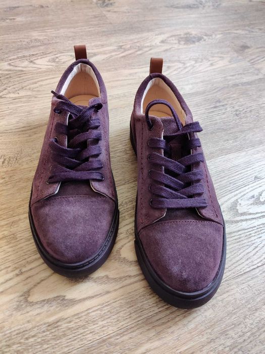 CLARKS 39 Camurça e Pele novos