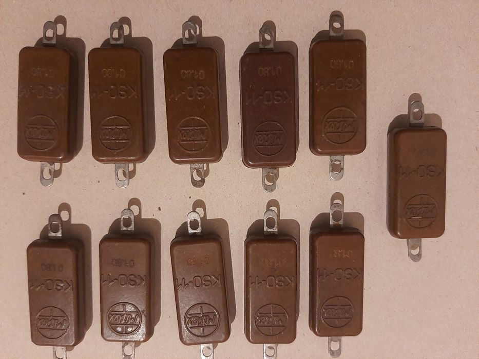 Stare kondensatory  firmy Miflex